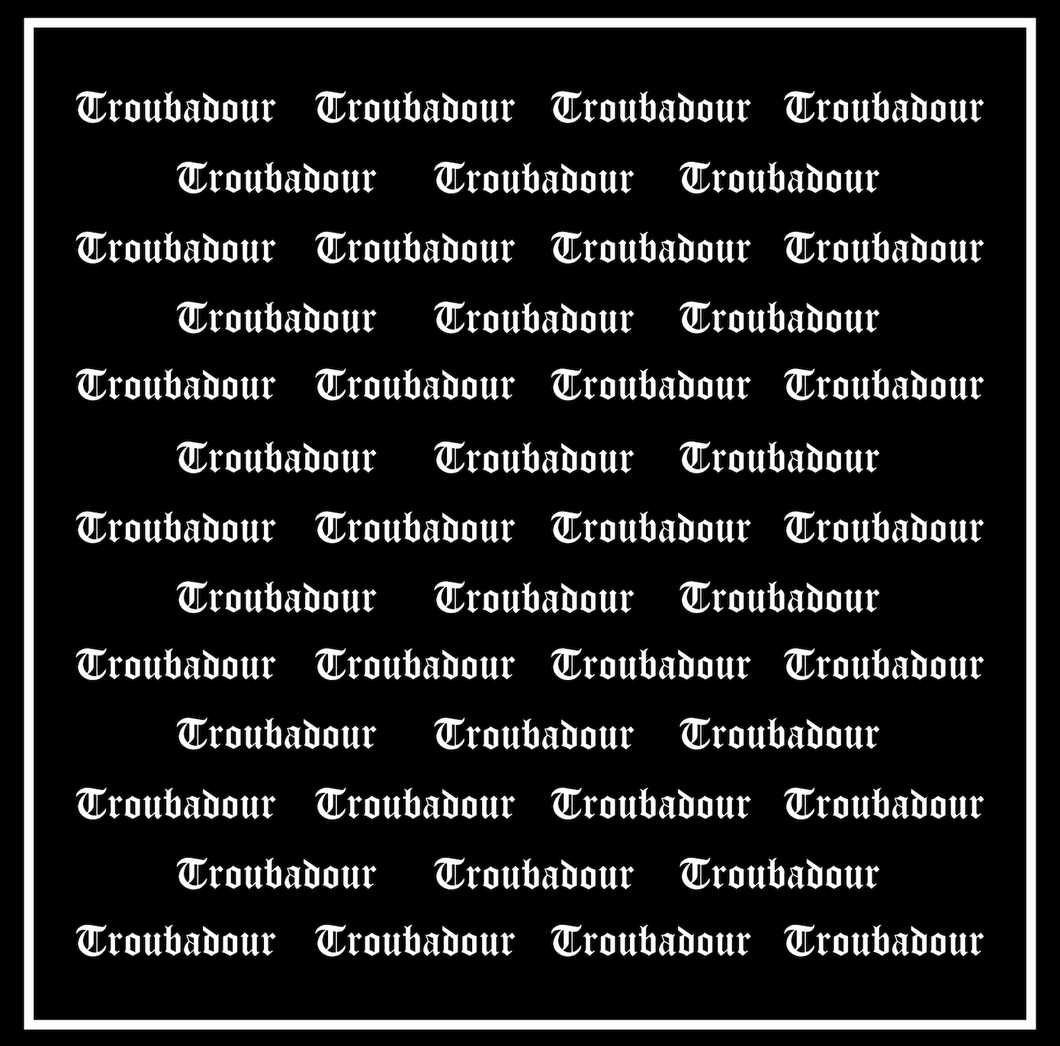 Troubadour Logo Bandana
